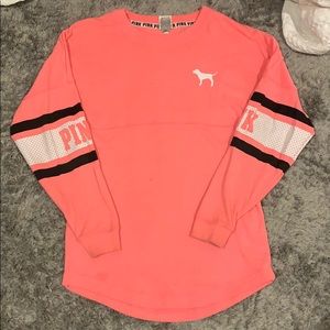 PINK crew neck sweatshirt